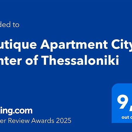 Boutique Apartment City Center Of Thessaloníki Eksteriør bilde